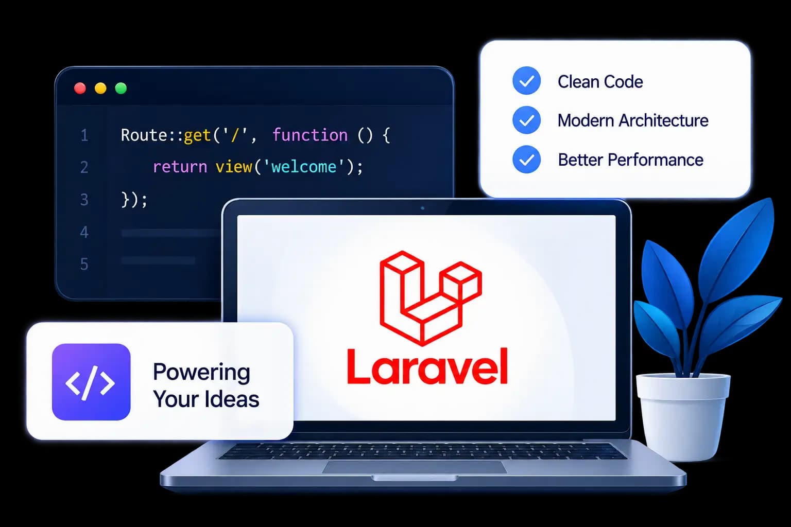 Laravel web application development