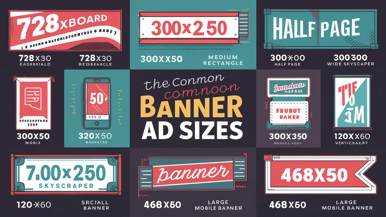 9 Common Banner Ad Sizes and Their Importance