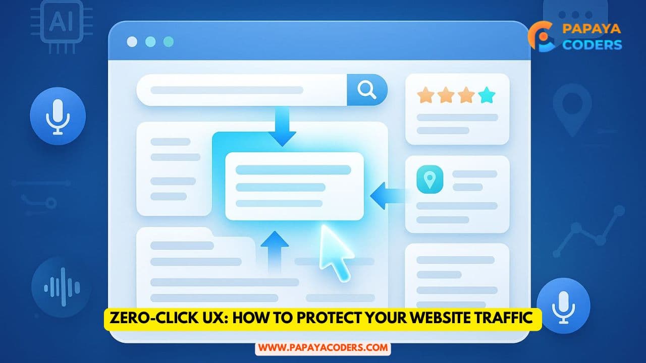 Zero-Click UX: How to Protect Your Website Traffic in 2025