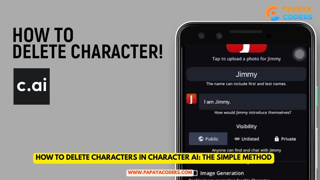 How to Delete Characters in Character AI: The Simple Method