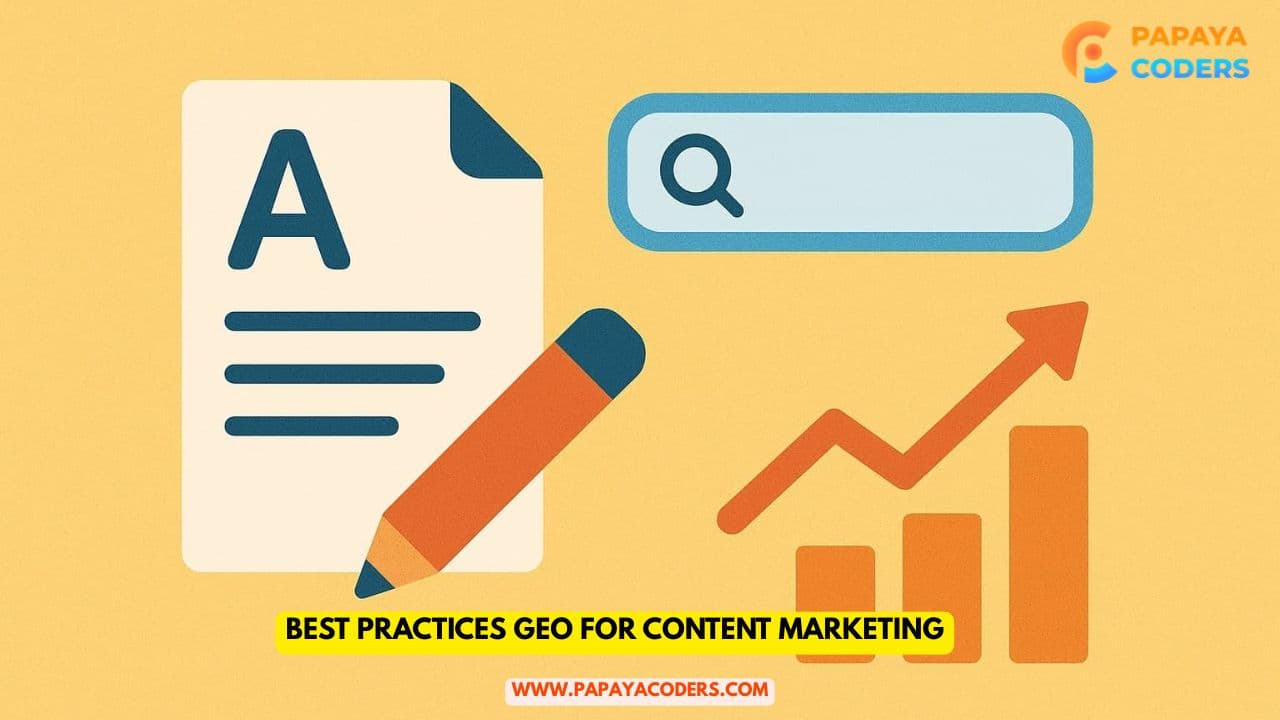 Best Practices GEO for Content Marketing