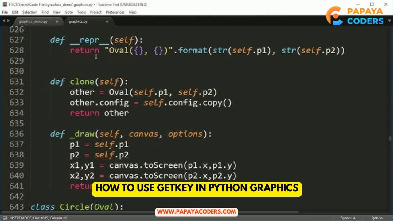How to Use getkey in Python Graphics: A Beginner’s Guide