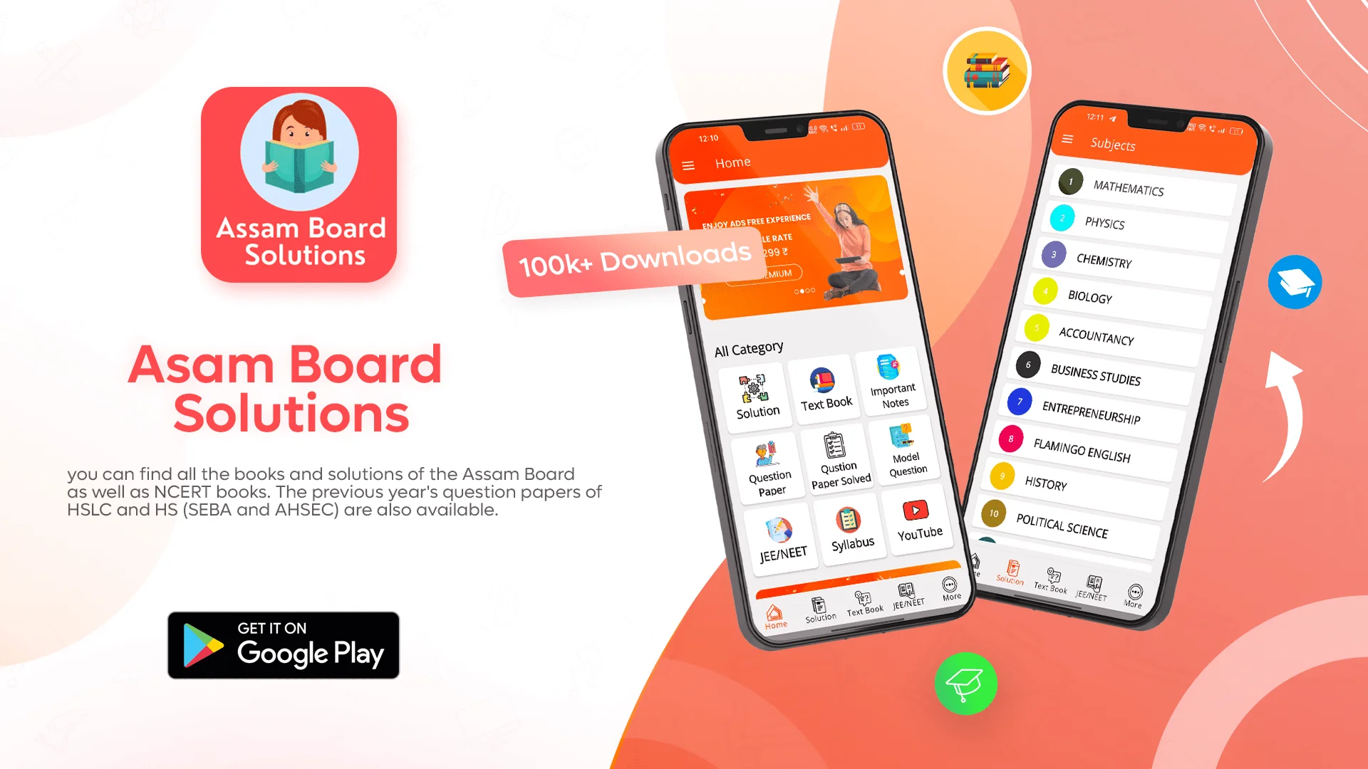 Assam Board Solution Educational Android App