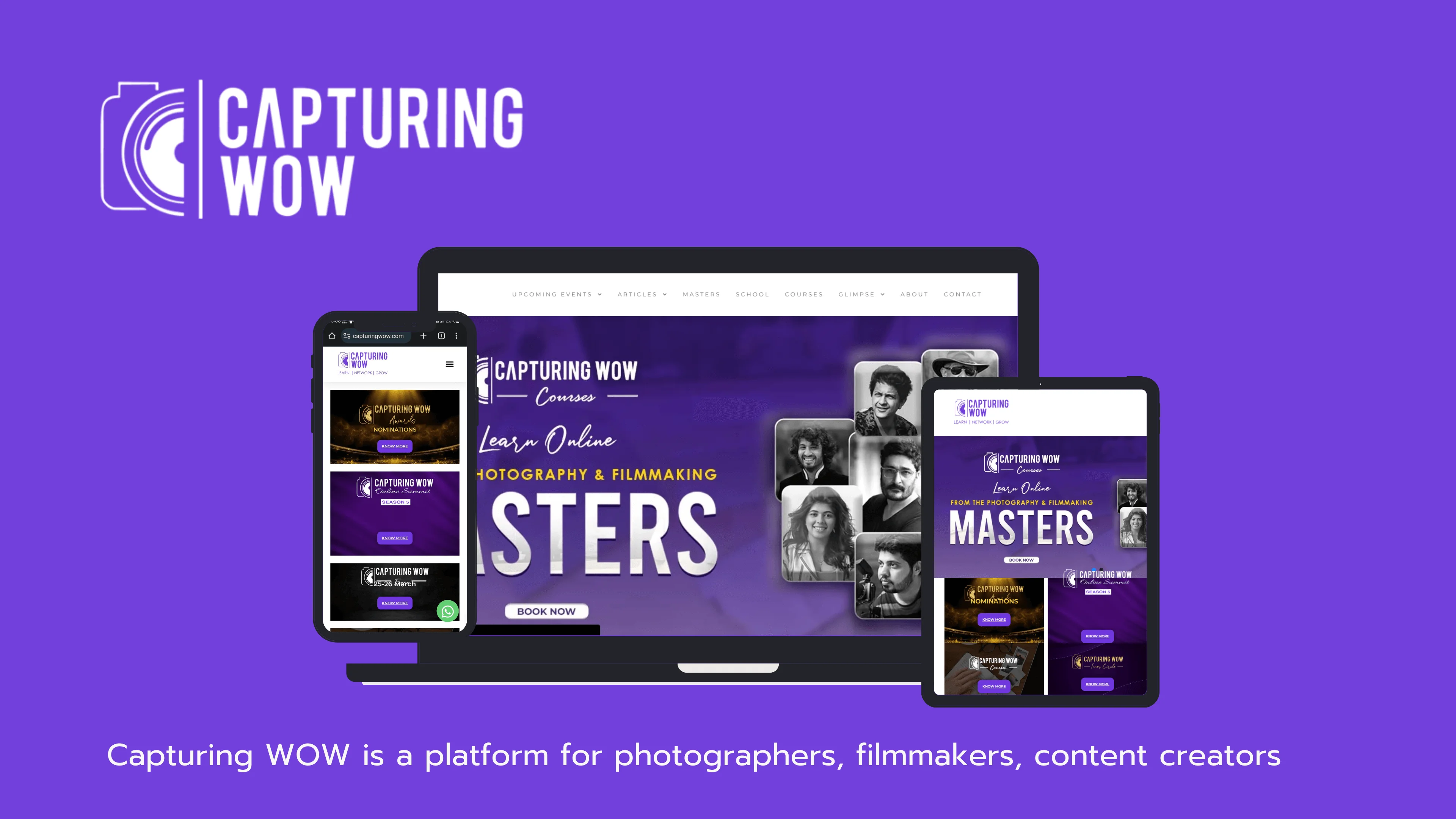 Capturing WOW Media & Photography Platform