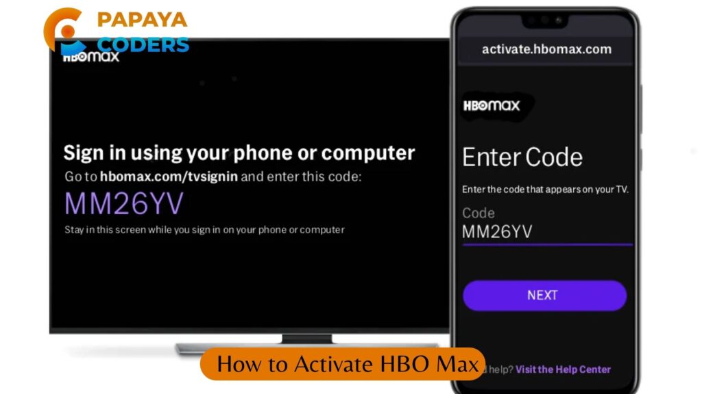 How to Activate HBO Max with Hbomax TV Sign in Enter Code - Papaya Coders